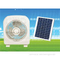XTC-1225B Solar Rechargeable Fan with LED Light